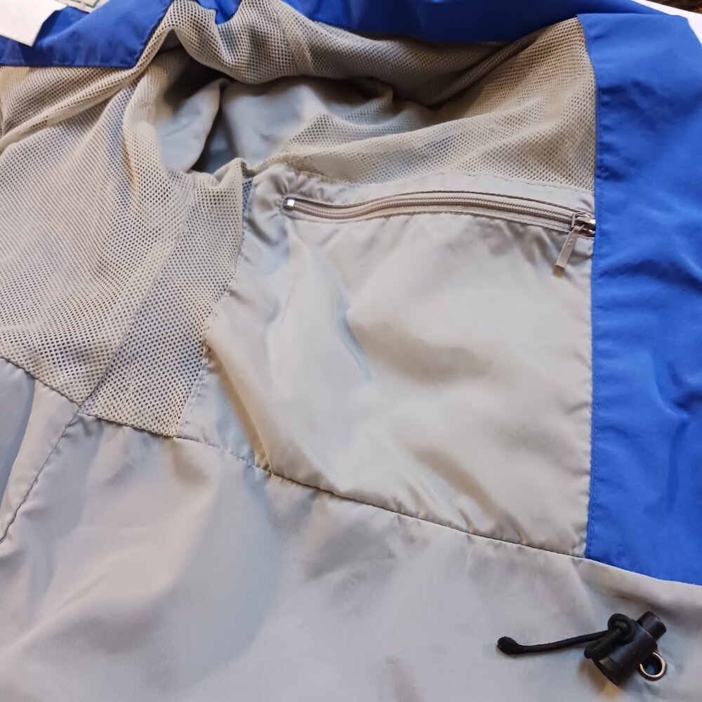 Vintage L.L. Bean Mainebound Field Parka Jacket Navy Blue Women's Large XL - Picture 12 of 13